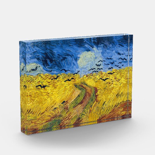 Vincent van Gogh - Wheatfield met Crows Fotoblokken (Links)