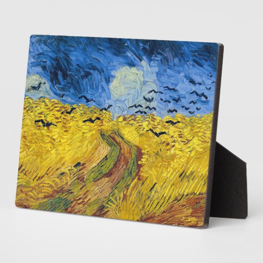 Vincent van Gogh - Wheatfield met Crows Fotoplaat (Zijkant)