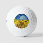 Vincent van Gogh - Wheatfield met Crows Golfballen (Voorkant)