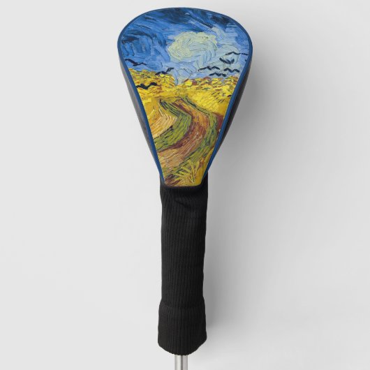 Vincent van Gogh - Wheatfield met Crows Golfheadcover (Voorkant)
