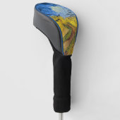 Vincent van Gogh - Wheatfield met Crows Golfheadcover (Schuin)