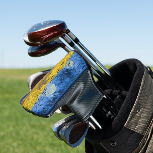 Vincent van Gogh - Wheatfield met Crows Golfheadcover (Insitu)