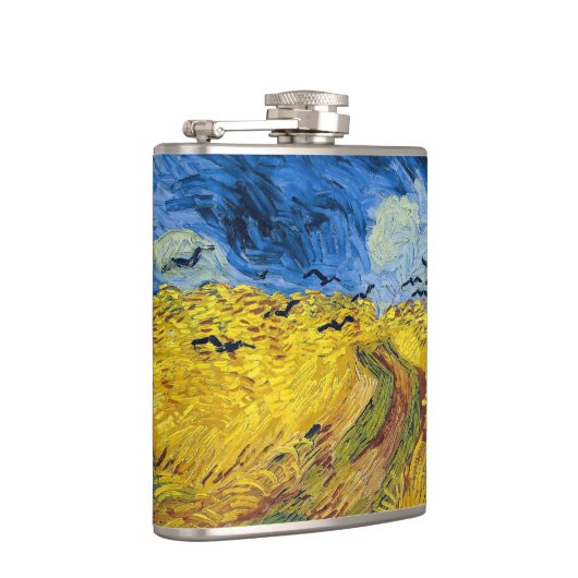 Vincent van Gogh - Wheatfield met Crows Heupfles (Rechts)