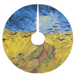 Vincent van Gogh - Wheatfield met Crows Kerstboom Rok