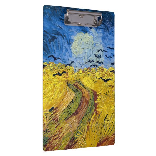 Vincent van Gogh - Wheatfield met Crows Klembord (Rechts)