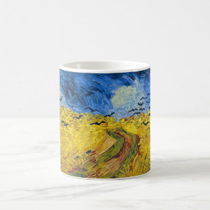 Vincent van Gogh - Wheatfield met Crows Koffiemok