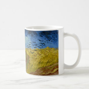 Vincent van Gogh - Wheatfield met Crows Koffiemok