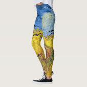 Vincent van Gogh - Wheatfield met Crows Leggings (Links)
