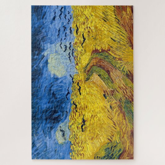 Vincent van Gogh - Wheatfield met Crows Legpuzzel (Verticaal)