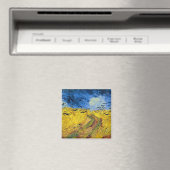 Vincent van Gogh - Wheatfield met Crows Magneet (Insitu (Vaatwasser))