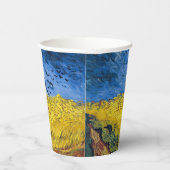 Vincent van Gogh - Wheatfield met Crows Papieren Bekers (Rechts)