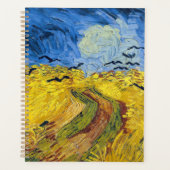 Vincent van Gogh - Wheatfield met Crows Planner (Voorkant)