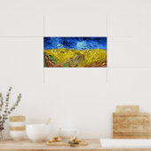 Vincent van Gogh Wheatfield met Crows Poster (Keuken)