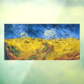 Vincent van Gogh - Wheatfield met Crows Raamsticker (Vel 3)