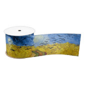 Vincent van Gogh - Wheatfield met Crows Satijnen Lint (Spoel)