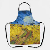 Vincent van Gogh - Wheatfield met Crows Schort (Voorkant)