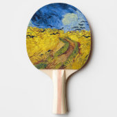 Vincent van Gogh - Wheatfield met Crows Tafeltennisbatje (Achterkant)