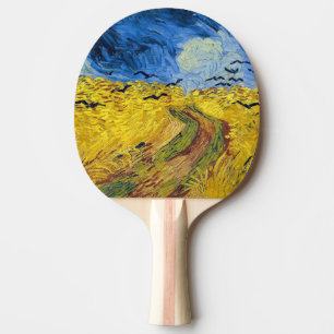 Vincent van Gogh - Wheatfield met Crows Tafeltennisbatje