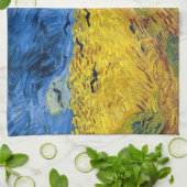 Vincent van Gogh - Wheatfield met Crows Theedoek (Gevouwen)