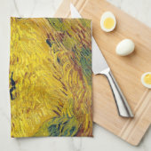 Vincent van Gogh - Wheatfield met Crows Theedoek (Quarter Fold)