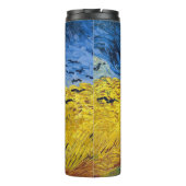 Vincent van Gogh - Wheatfield met Crows Thermosbeker (Achterkant)