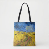 Vincent van Gogh - Wheatfield met Crows Tote Bag (Voorkant)
