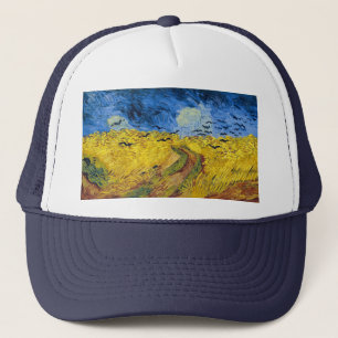 Vincent van Gogh - Wheatfield met Crows Trucker Pet