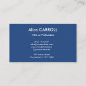 Vincent van Gogh - Wheatfield met Crows Visitekaartje (Achterkant)