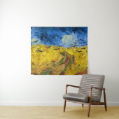 Vincent van Gogh - Wheatfield met Crows Wandkleed (In Situ (horizontaal))