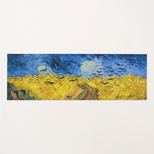 Vincent van Gogh - Wheatfield met Crows Yogamat (Voorkant (horizontaal))