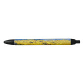 Vincent van Gogh - Wheatfield met Crows Zwarte Inkt Pen (Voorkant)