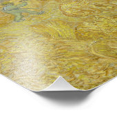 Vincent van Gogh - Wheatfield met een Reaper Foto Afdruk (Hoek)