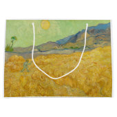 Vincent van Gogh - Wheatfield met een Reaper Groot Cadeauzakje (Voorkant)