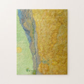 Vincent van Gogh - Wheatfield met een Reaper Legpuzzel (Verticaal)