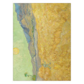 Vincent van Gogh - Wheatfield met een Reaper Tafelkleed (Voorkant)