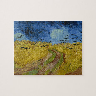 Vincent van Gogh - Wheatfield met kraaien Legpuzzel