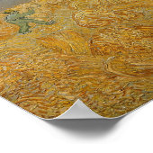 Vincent van Gogh | Wheatfield met Reaper, 1889 Poster (Hoek)