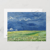 Vincent van Gogh - Wheatfield onder Thunderclouds Briefkaart (Voorkant / Achterkant)