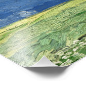 Vincent van Gogh - Wheatfield onder Thunderclouds Foto Afdruk (Hoek)