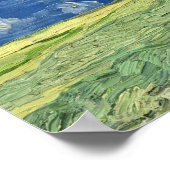 Vincent van Gogh - Wheatfield onder Thunderclouds Poster (Hoek)