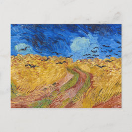 Vincent van Gogh Wheatfield Painting Briefkaart