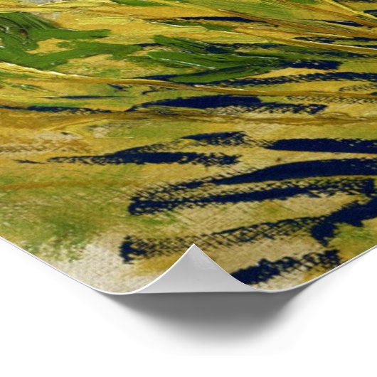 Vincent Van Gogh Wheatfield Poster (Hoek)