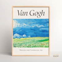 Vincent van Gogh Wheatfields Onder onweer