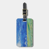 Vincent van Gogh - Wheatfields under Thunderclouds Bagagelabel (Voorkant verticaal)