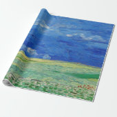 Vincent van Gogh - Wheatfields under Thunderclouds Cadeaupapier (Uitgerold)