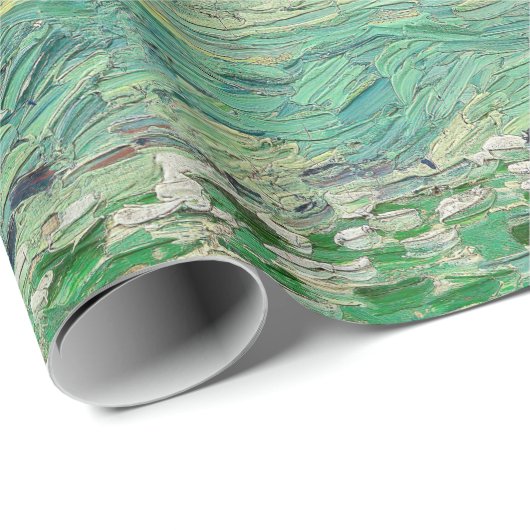 Vincent van Gogh - Wheatfields under Thunderclouds Cadeaupapier (Rol Hoek)