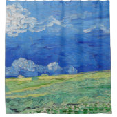 Vincent van Gogh - Wheatfields under Thunderclouds Douchegordijn (Voorkant)