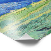 Vincent van Gogh - Wheatfields under Thunderclouds Foto Afdruk (Hoek)