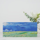 Vincent van Gogh - Wheatfields under Thunderclouds Kaart (Staand voorkant)