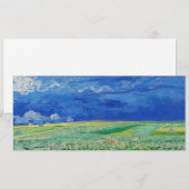 Vincent van Gogh - Wheatfields under Thunderclouds Kaart (Voorkant / Achterkant)